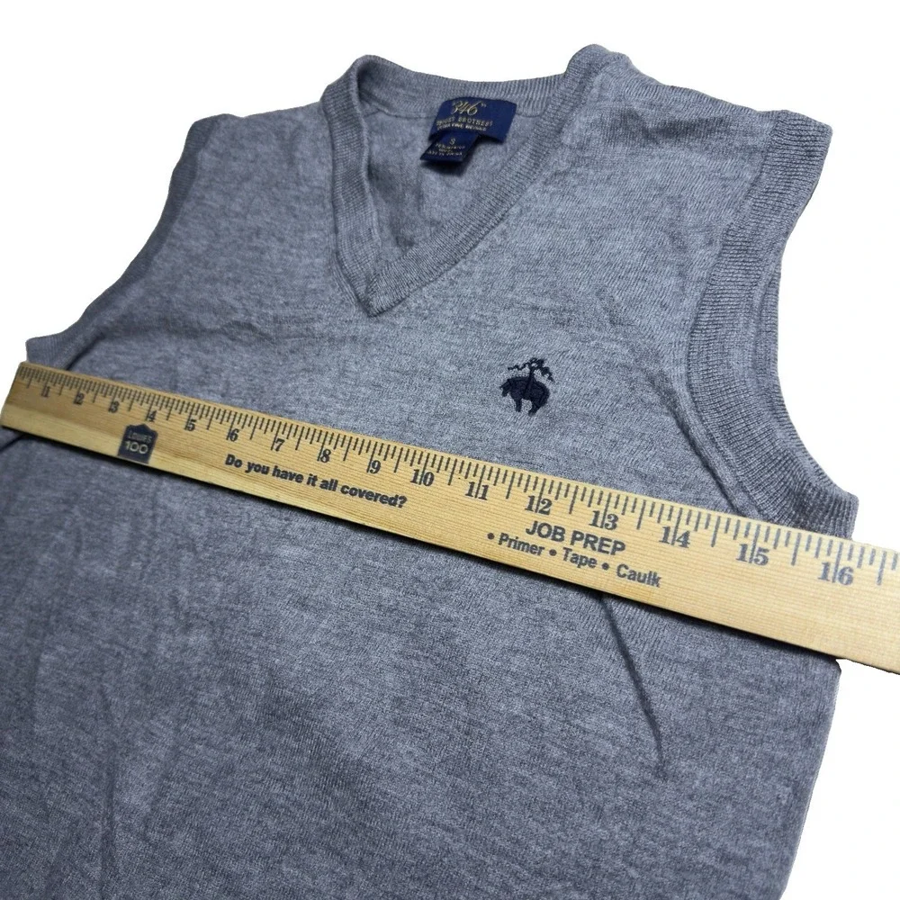 Brooks Brothers Small Extra Fine Merino Vest Preppy Classic  Blokecore Golf